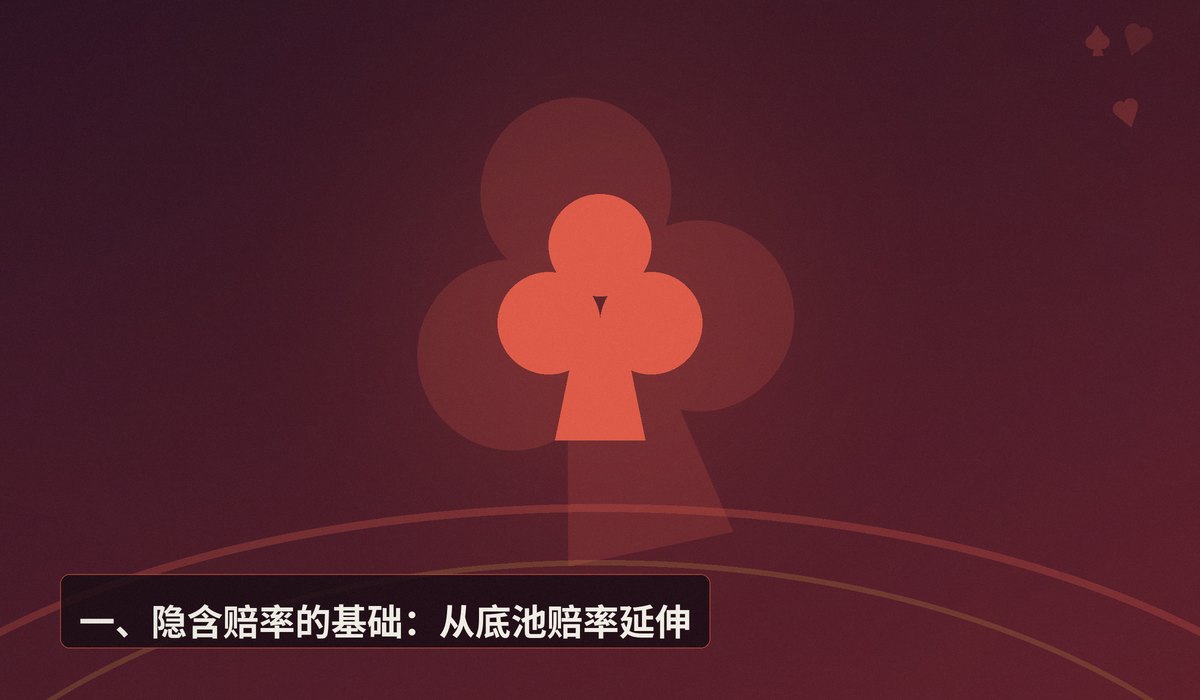 隐含赔率怎么算 - 德州扑克隐含赔率怎么算?实战三步教你精准估算