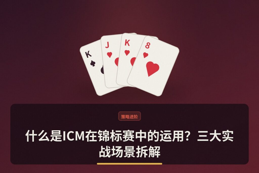 什么是ICM在锦标赛中的运用 - 【策略进阶】什么是ICM在锦标赛中的运用?三大实战场景拆解