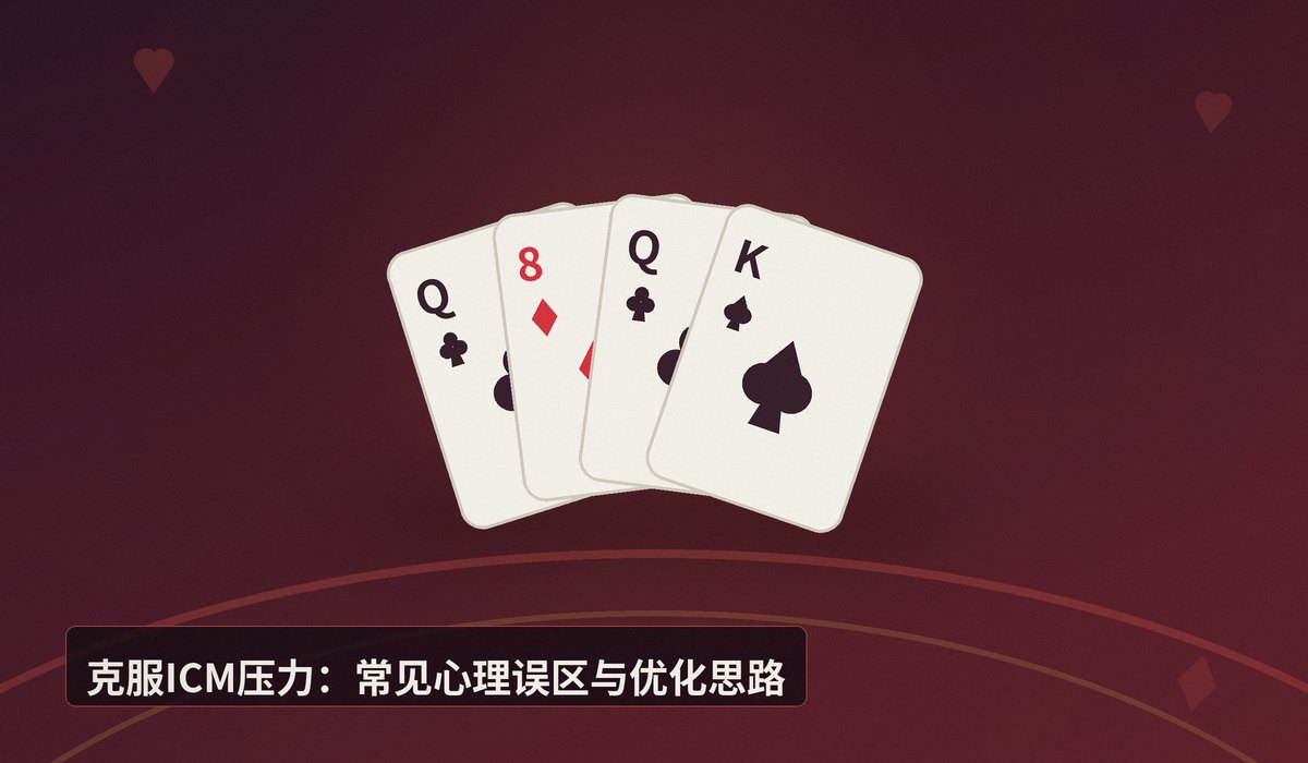 德州扑克ICM决策 - 德州扑克ICM决策:锦标赛后期如何用独立筹码模型优化选择